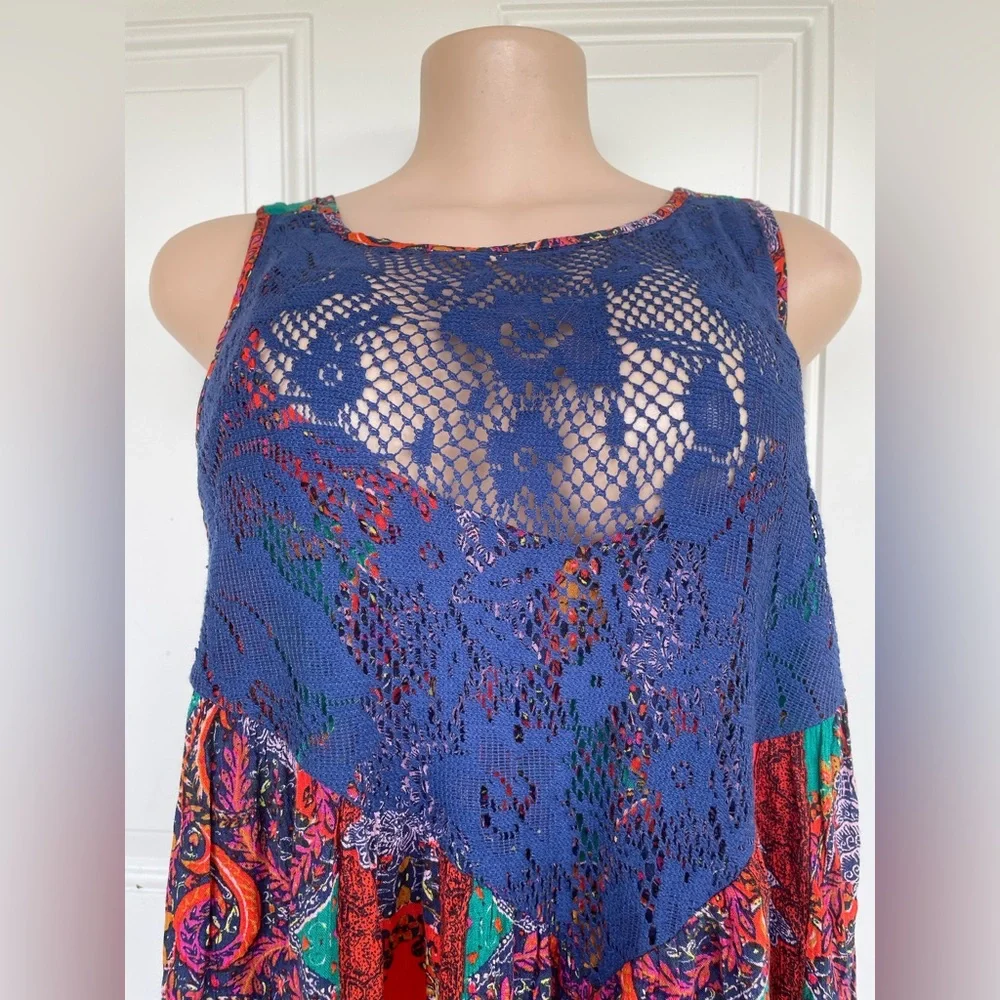 Free People Multicolored Patterned Fabric - Picture 5 of 11